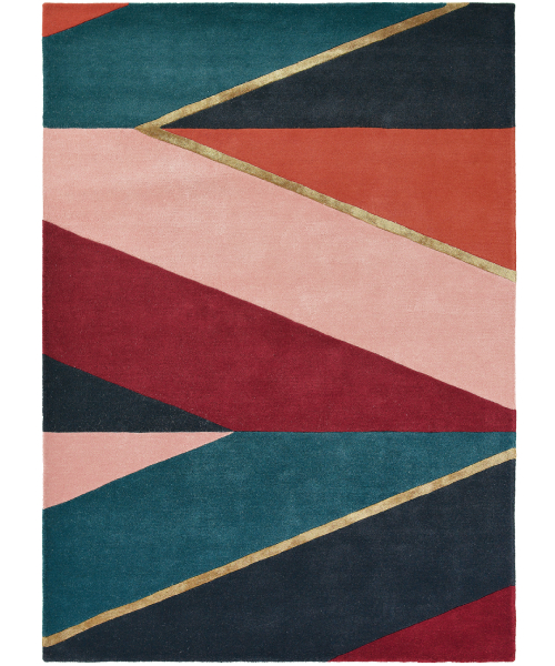 multicolor contemporary rug_ted baker