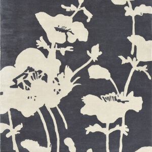 FB Floral 300 Charcoal 039604