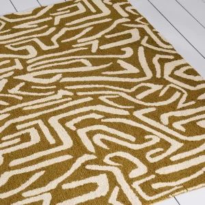 Harlequin -O-melodic-ochre-gold – indoor/outdoor 443606