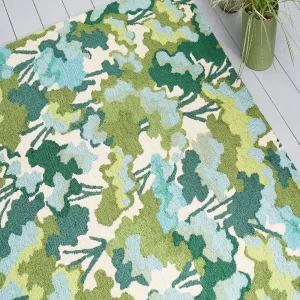 HARLEQUIN-O-tree tops-green – indoor/outdoor 443807