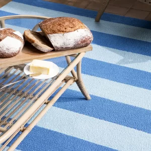 Laura Ashley Lille sky blue indoor/outdoor 480008