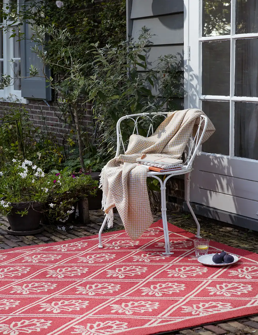 Laura Ashley porchester-poppy red indoor/outdoor 480200 - Image 3