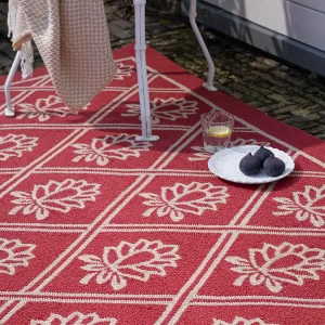 Laura Ashley porchester-poppy red indoor/outdoor 480200