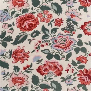 Wendling Floral Poppy Red 083100