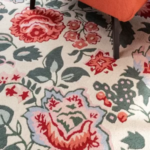 Wendling Floral Poppy Red 083100