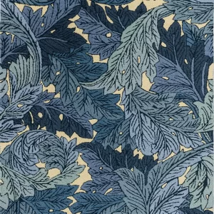 Morris & Co Acanthus indigo – indoor/outdoor  427318