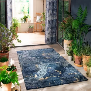 Morris & Co Acanthus indigo – indoor/outdoor  427318