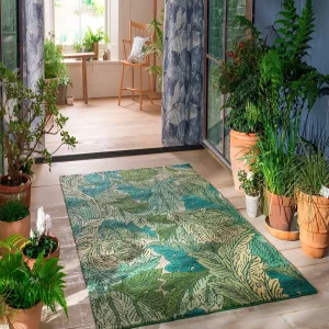 Morris & Co Acanthus nettle-sky blue – indoor/outdoor 427307