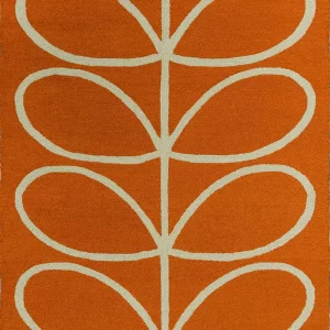 Orla Kiely Linear Stem orange – indoor/outdoor 464403