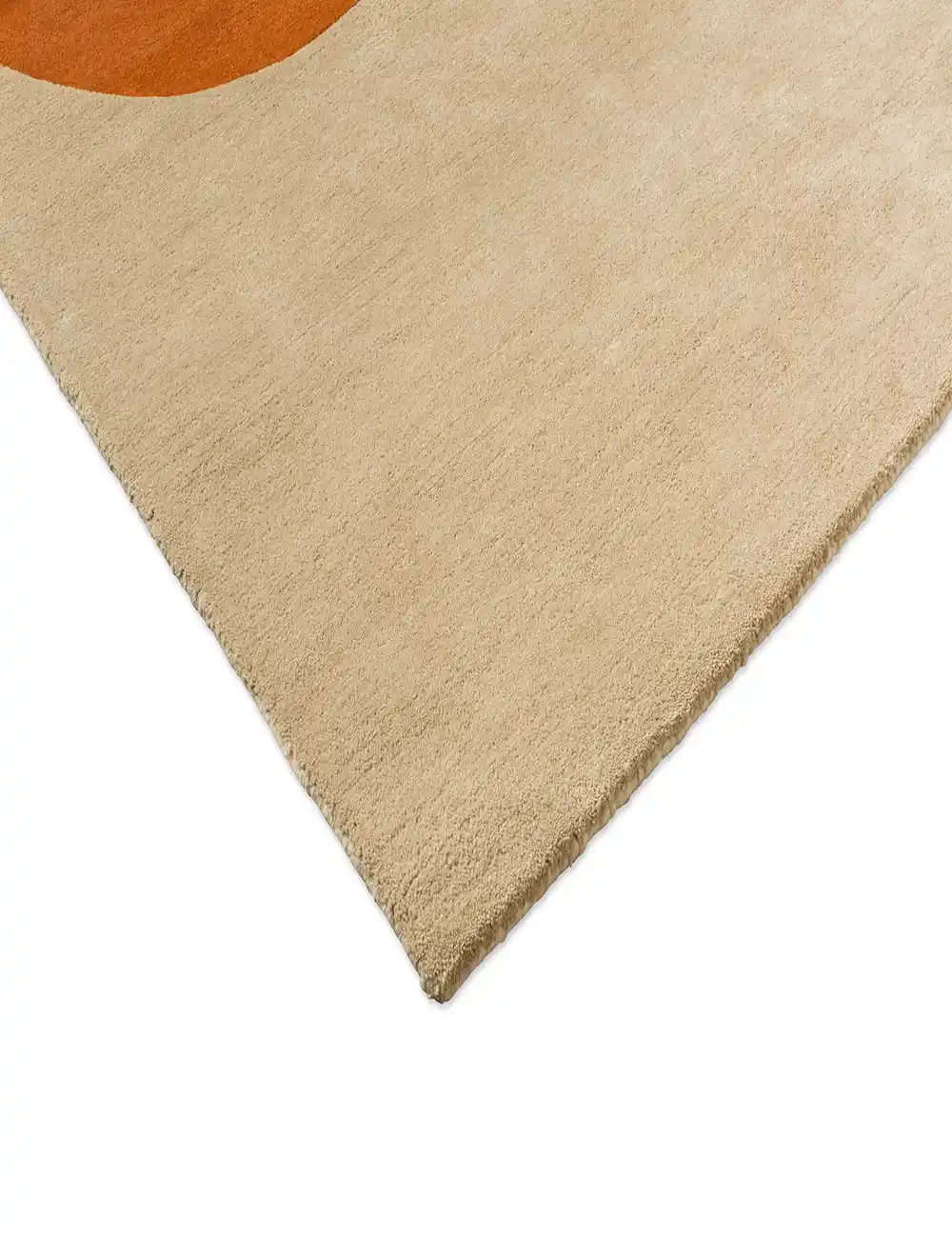 Orla Kiely Flower Placement Rug – Pumpkin / Ecru (158203) - Image 5