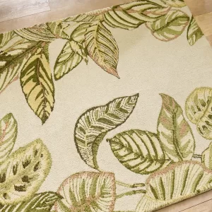 Sanderson calathea-samphire- indoor/outdoor 445617