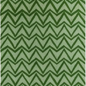Scion dhurrie-green-indoor/outdoor 426307