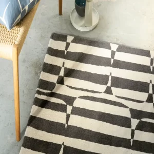 LOHKO STRIPE Charcoal 123105