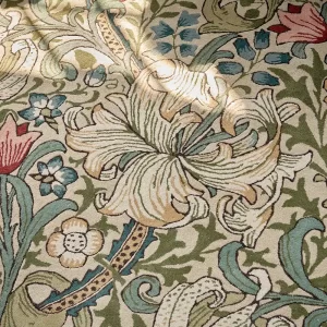 Morris & Co Golden Lily green-red 130107