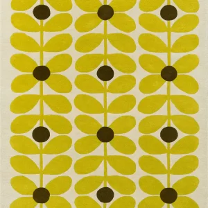 Orla Kiely Sixties Stem Rug – Yellow (158106)
