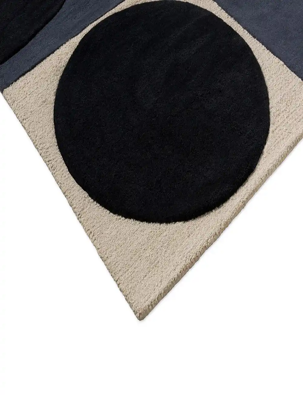 Orla Kiely Spot Square Rug – Blue / Navy (157908) - Image 5