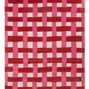 Basketweave Coral-rose 14410