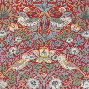 MOR Strawberry Thief Crimson 027700