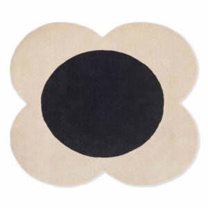 OK Flower Spot Ecru Black 158409