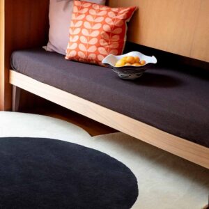 OK Flower Spot Ecru Black 158409