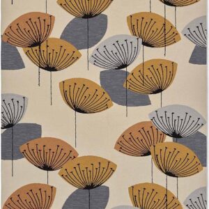 Sanderson Dandelion Clocks Ochre – indoor/outdoor 445803