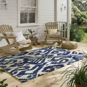 Sanderson Kasuri Indigo -indoor/outdoor 446208